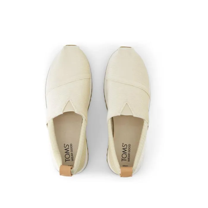Toms Slip Ons Resident 20 Sneaker Beige Corduroy 8211 Women