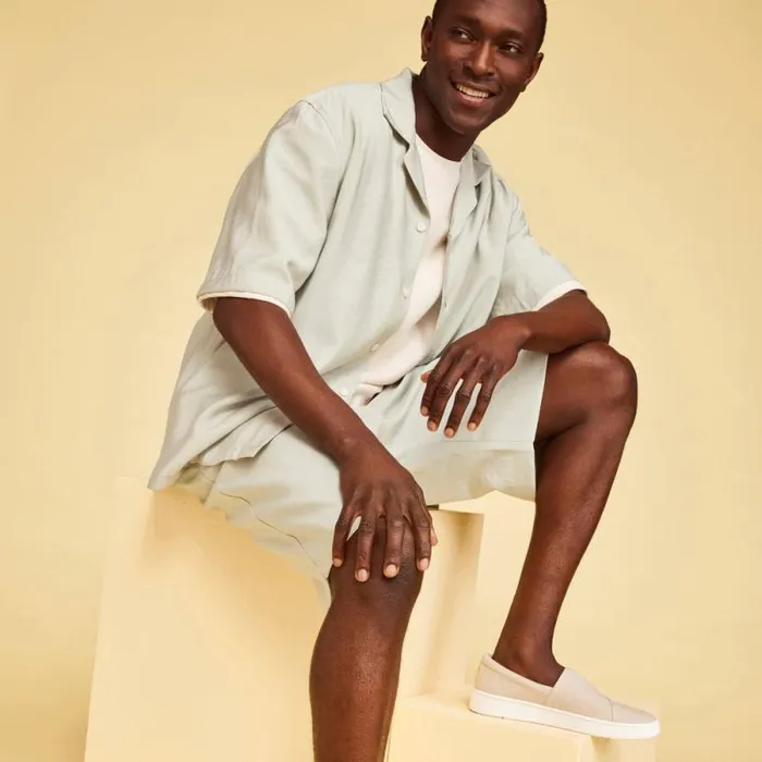 Toms Slip Ons TRVL LITE Alpargata Slip On Sneaker Cream 8211 Men