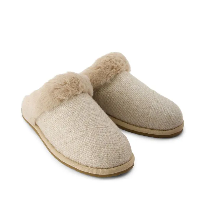 Toms Slippers Valerie Slipper Oatmeal Sparkle Knit 8211 Women