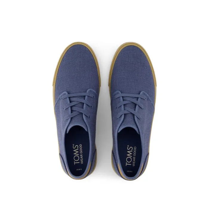 Toms Sneakers Carlo LaceUp Sneaker Slate Blue 8211 Men Toms Sneakers Carlo LaceUp Sneaker Slate Blue 8211 Men