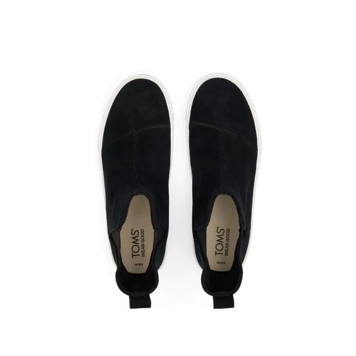 Toms Sneakers Fenix Platform Chelsea Sneaker Black Suede 8211 Women Toms Sneakers Fenix Platform Chelsea Sneaker Black Suede 8211 Women