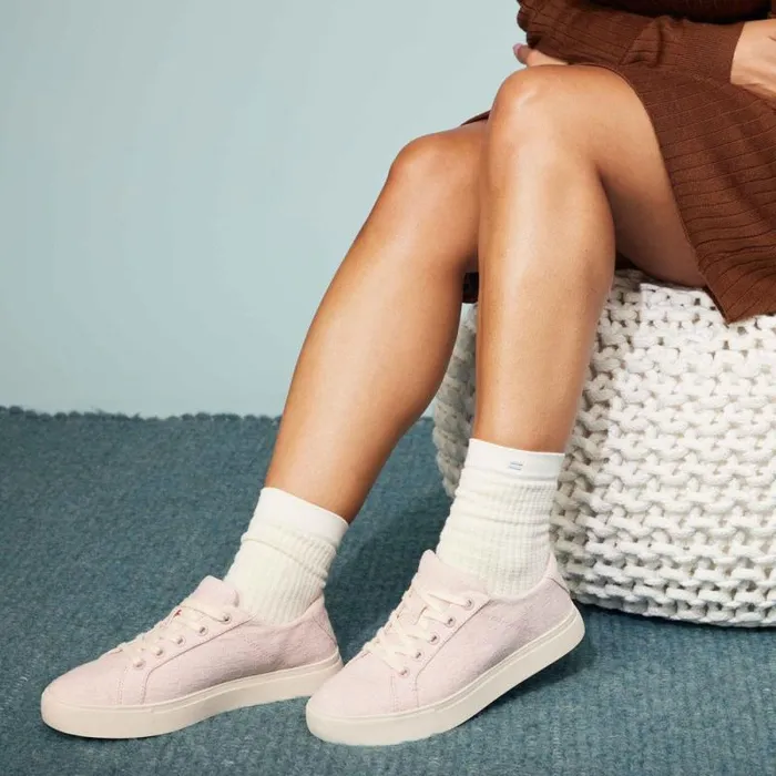 Toms Sneakers Kameron LaceUp Sneaker Pink 8211 Women Toms Sneakers Kameron LaceUp Sneaker Pink 8211 Women