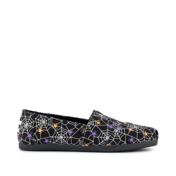 Toms TOMS Classics Alpargata Cloudbound Black Glow In The Dark Spiders 8211 Women