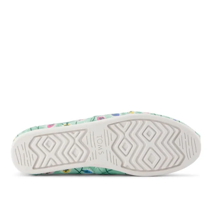 Toms TOMS Classics Alpargata Cloudbound Cozy Wintergreen Glow In The Dark Tree Lights 8211 Women