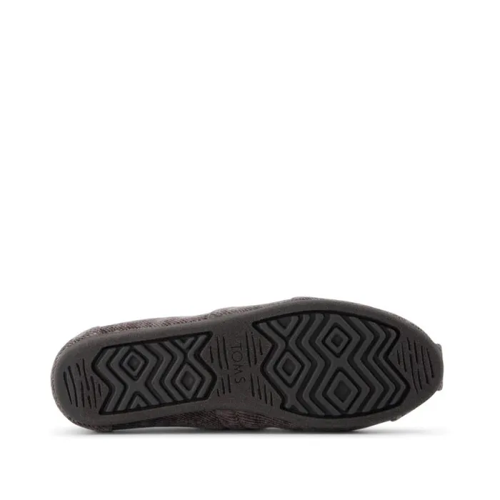 Toms TOMS Classics Alpargata Cloudbound Dark Grey Cozy Corduroy 8211 Women Toms TOMS Classics Alpargata Cloudbound Dark Grey Cozy Corduroy 8211 Women