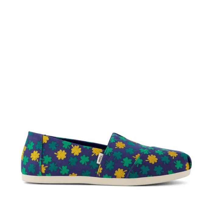 Toms TOMS Classics Alpargata Cloudbound Lucky Shimmer Clovers 8211 Women