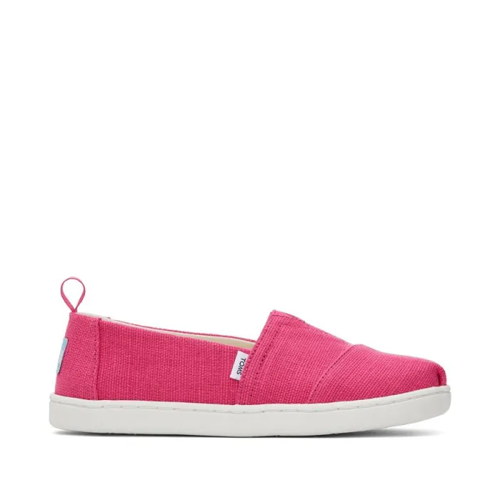 Toms TOMS Classics Alpargata Kids Shoe Pink Heritage Canvas 8211 KidsWomen