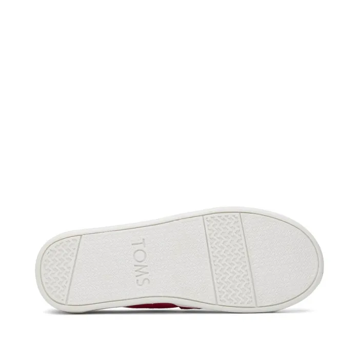 Toms TOMS Classics Alpargata Kids Shoe Pink Heritage Canvas 8211 KidsWomen Toms TOMS Classics Alpargata Kids Shoe Pink Heritage Canvas 8211 KidsWomen