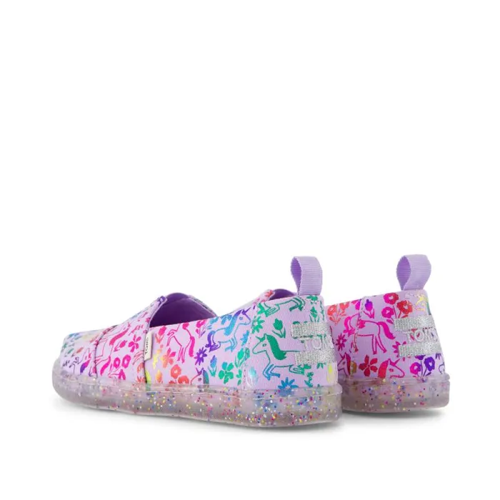 Toms TOMS Classics Alpargata Kids Shoe Rainbow Unicorns 8211 WomenKids