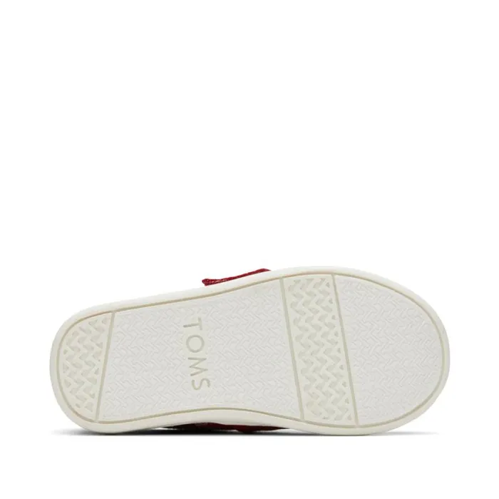 Toms TOMS Classics Alpargata Toddler Shoe Red Canvas 8211 WomenKids