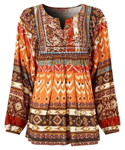 Tops Tunics and Blouses Beautiful Boho Blouse Burnt Orange Joebrowns Apparel Tops Tunics and Blouses Beautiful Boho Blouse Burnt Orange Joebrowns Apparel