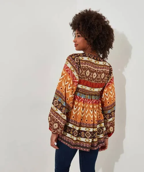 Tops Tunics and Blouses Beautiful Boho Blouse Burnt Orange Joebrowns Apparel Tops Tunics and Blouses Beautiful Boho Blouse Burnt Orange Joebrowns Apparel