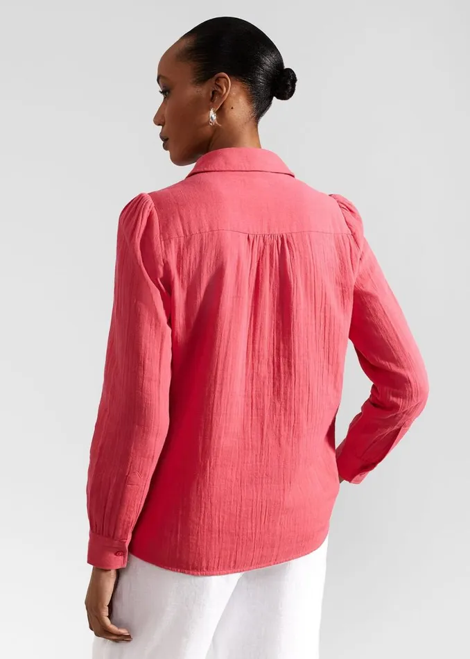 Tops Women HOBBS Jamie Shirt Wild Berry Pink