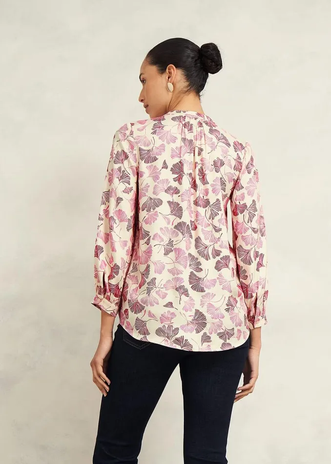 Tops Women HOBBS Rachael Blouse Cream Multi