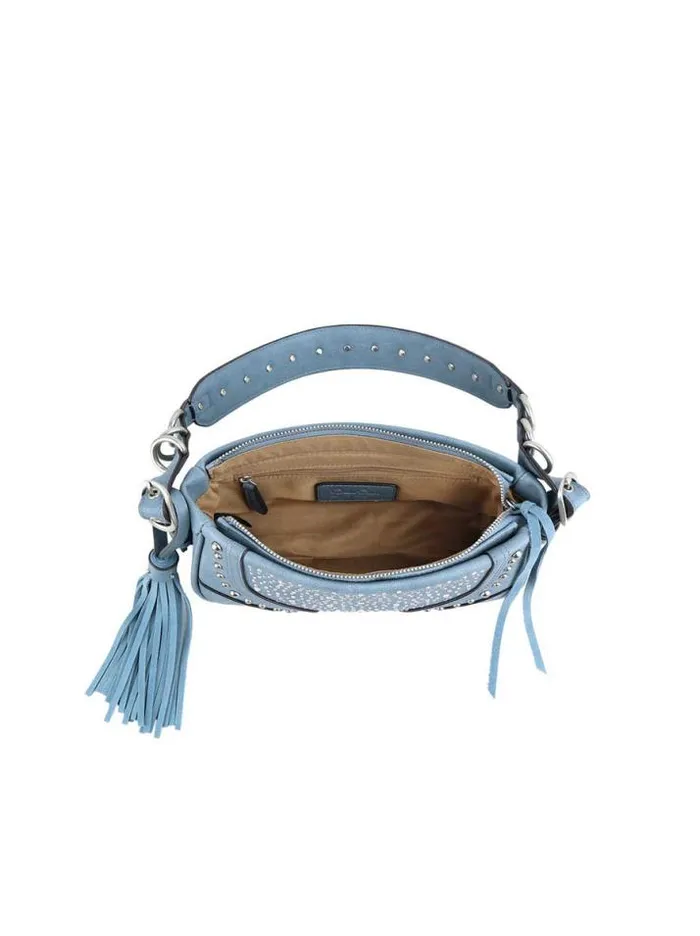 Tote Bags Jessica Simpson Ellie Shoulder Bag In Faded Jeans