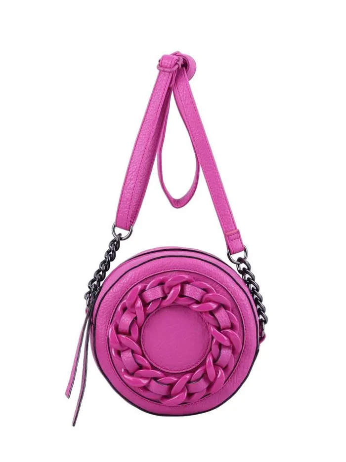 Tote Bags Jessica Simpson Maison Circle Crossbody In Raspberry Rose