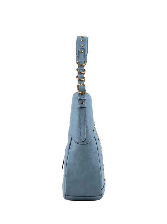 Tote Bags Jessica Simpson Raven Large Hobo In Faded Jeans