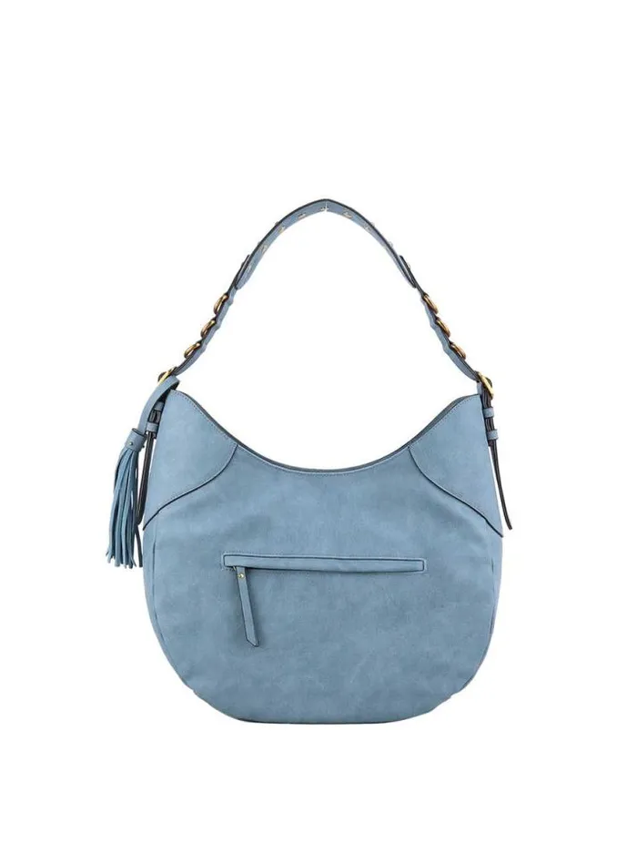 Tote Bags Jessica Simpson Raven Large Hobo In Faded Jeans