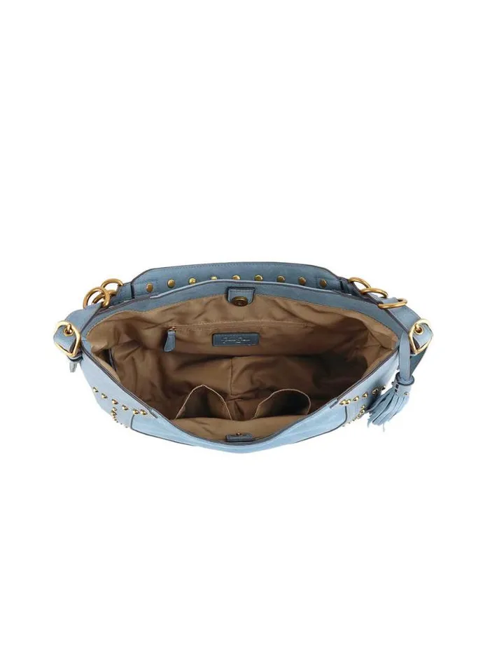 Tote Bags Jessica Simpson Raven Large Hobo In Faded Jeans