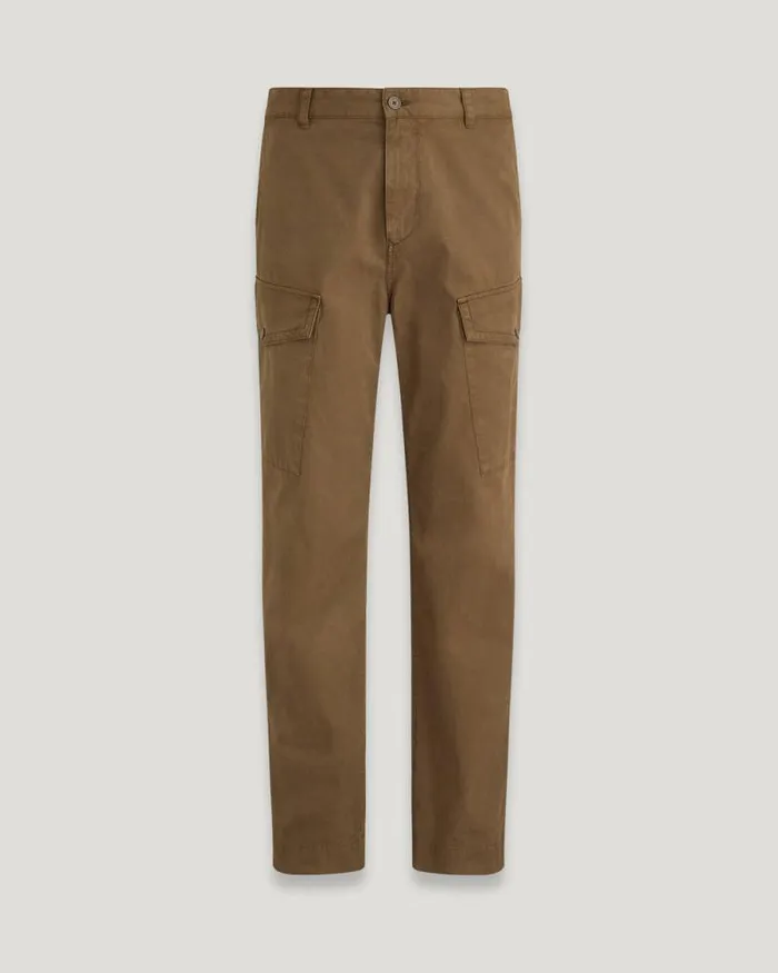 Trousers Men Belstaff Dispatch Cargo Trousers Clay Brown