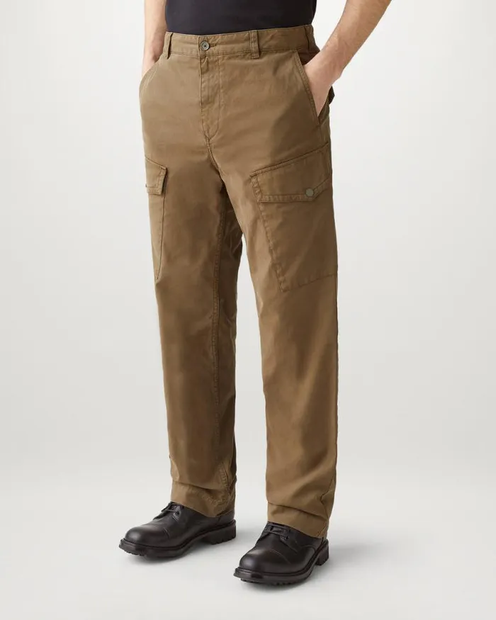 Trousers Men Belstaff Dispatch Cargo Trousers Clay Brown