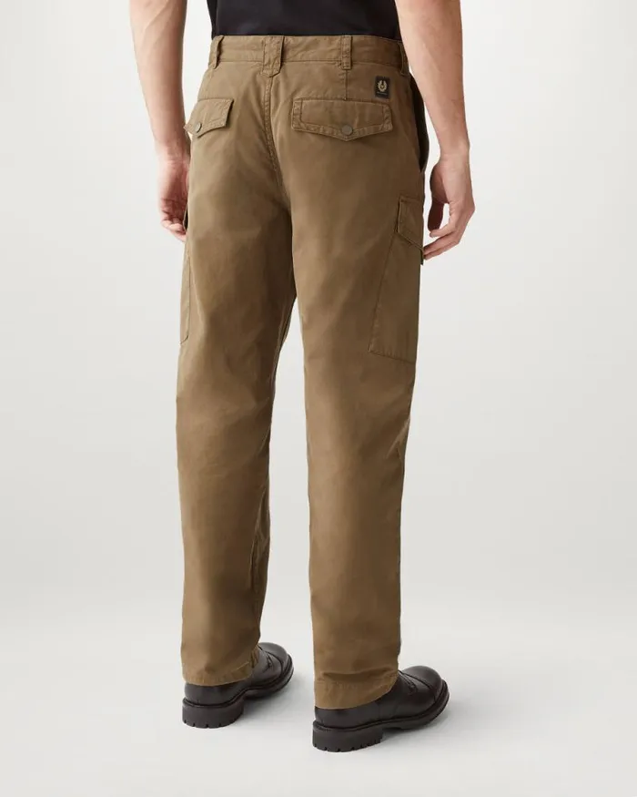 Trousers Men Belstaff Dispatch Cargo Trousers Clay Brown