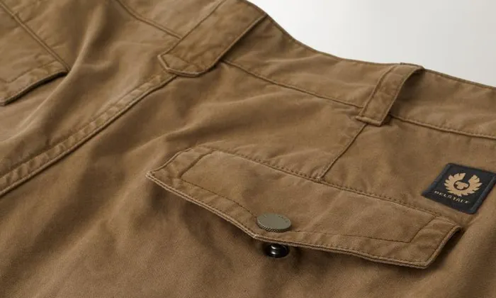 Trousers Men Belstaff Dispatch Cargo Trousers Clay Brown