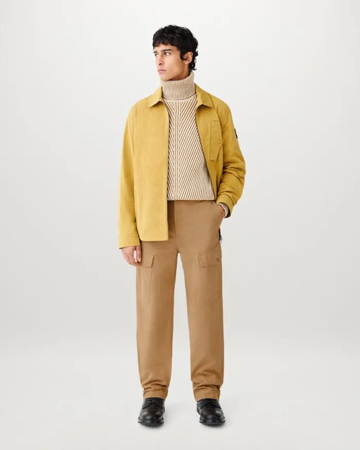Trousers Men Belstaff Dispatch Cargo Trousers Glaze Yellow