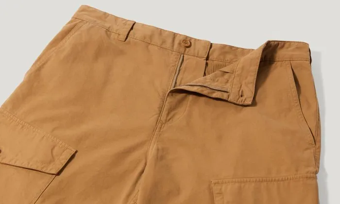 Trousers Men Belstaff Dispatch Cargo Trousers Glaze Yellow