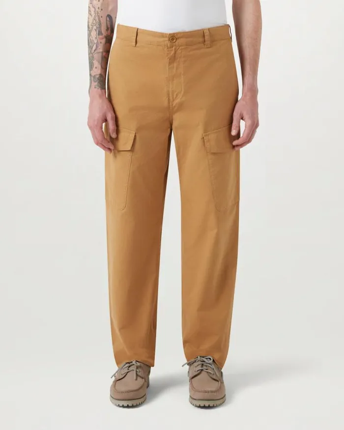 Trousers Men Belstaff Dispatch Cargo Trousers Glaze Yellow