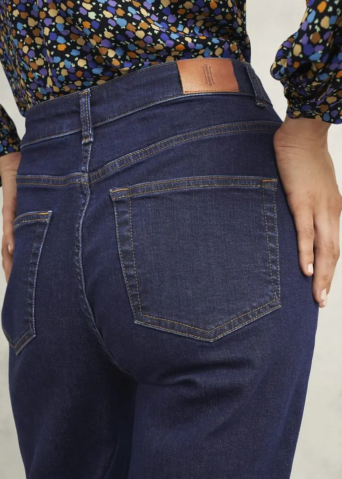 Trousers Women HOBBS Hadden Wide Jeans Indigo