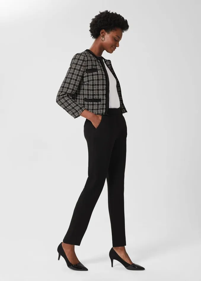 Trousers Women HOBBS Mel Tapered Trousers Black