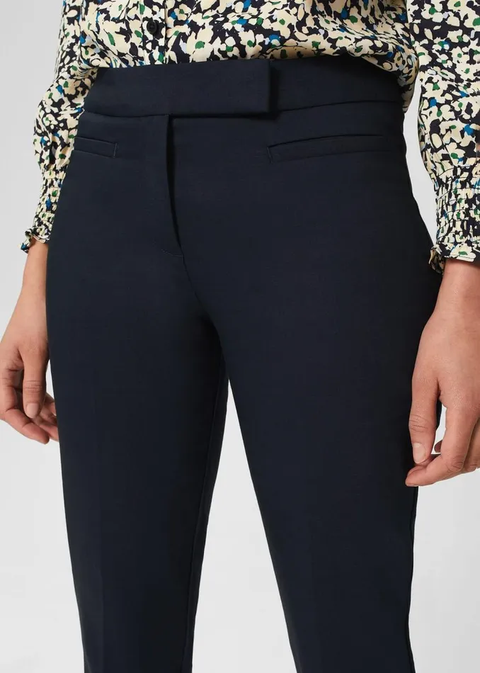 Trousers Women HOBBS Petite Annie Trousers Navy
