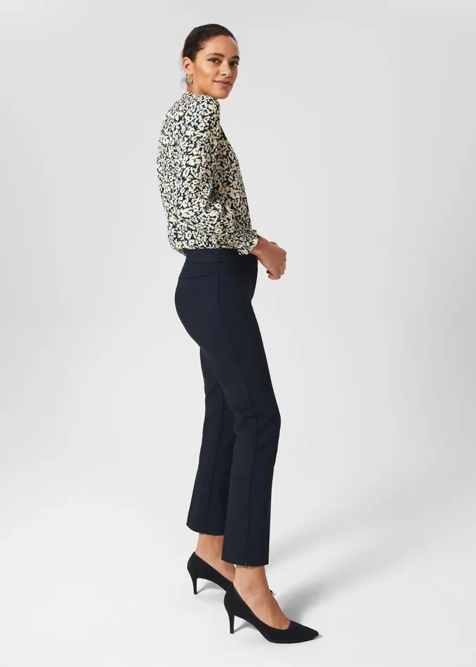 Trousers Women HOBBS Petite Annie Trousers Navy