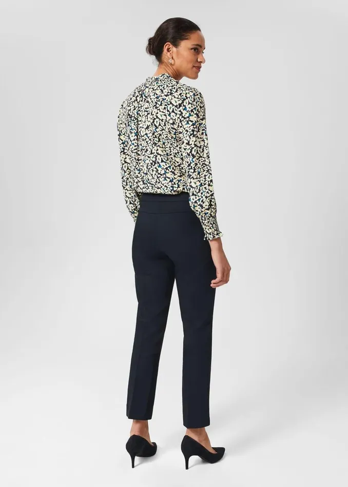 Trousers Women HOBBS Petite Annie Trousers Navy