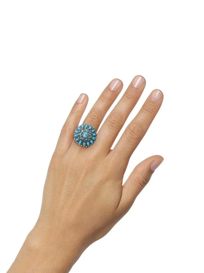 Turquoise Collection Accessories Jessica Simpson Turquoise Stone Ring
