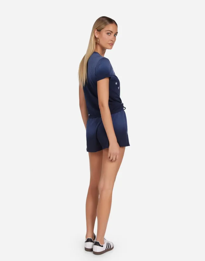 Ursula Vintage Stars Navy Ombre Women039s Lauren Moshi Short Sleeve