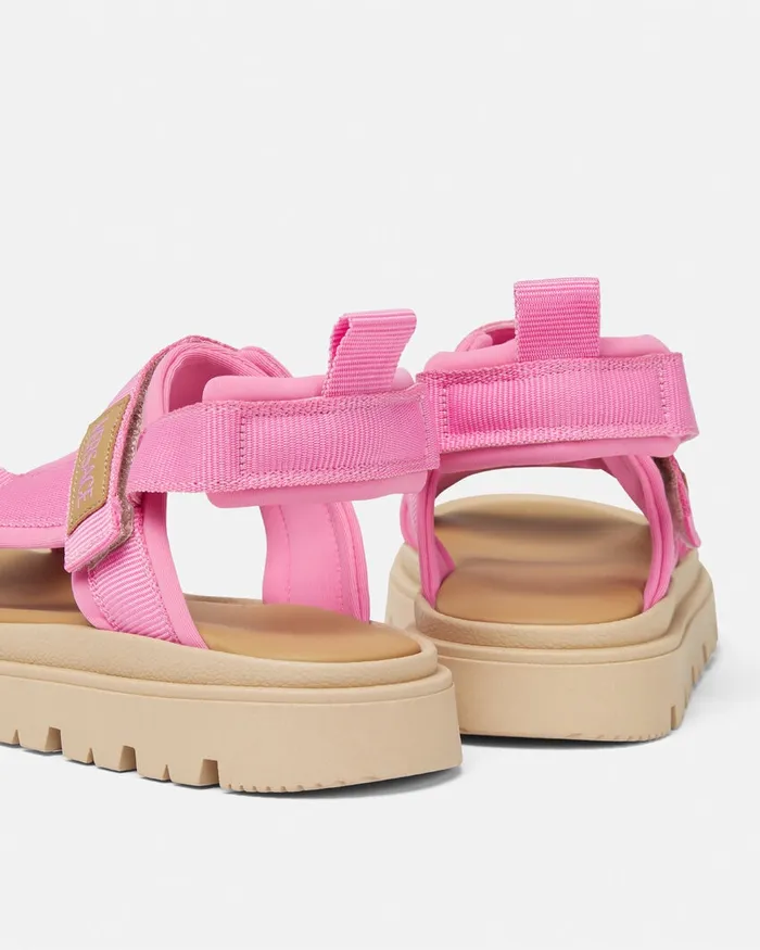 Versace Bags and Accessories Kids Logo Sandals Pink