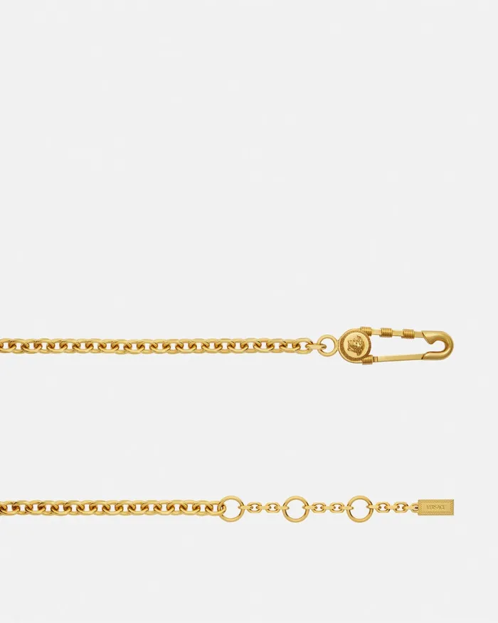 Versace Belts Women Bind Chain Belt 06034 Gold
