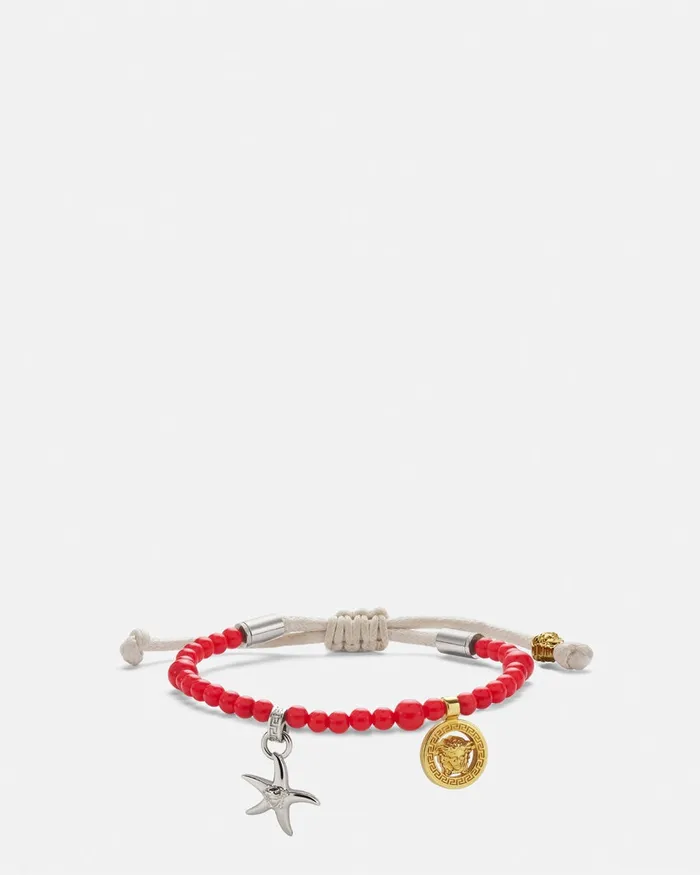 Versace Bracelets WomenMen Barocco Sea Bracelet Red