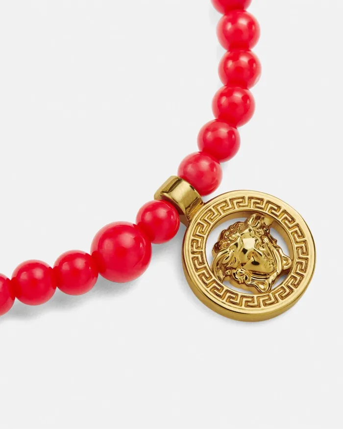 Versace Bracelets WomenMen Barocco Sea Bracelet Red