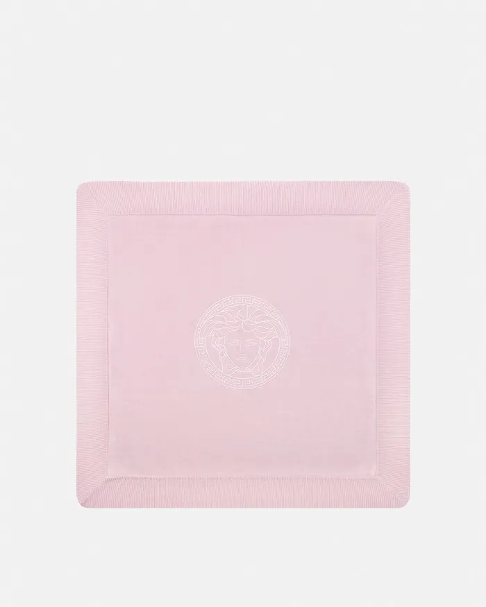 Versace Gift Sets Kids Medusa Baby Blanket Set Light Pink