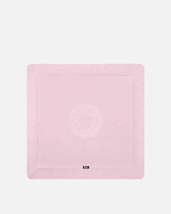 Versace Gift Sets Kids Medusa Baby Blanket Set Light Pink
