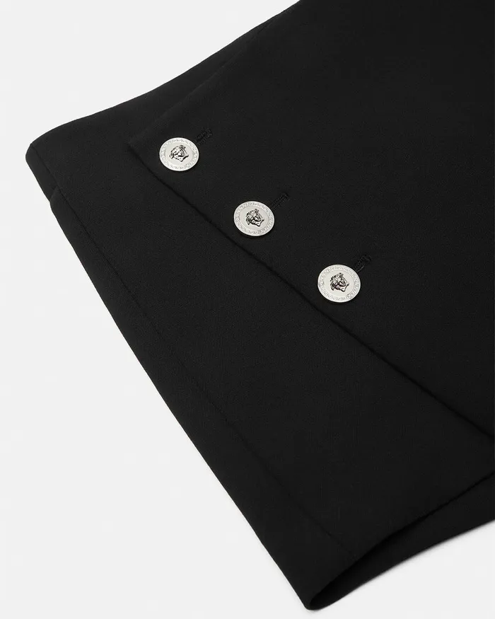 Versace Pants and Skirts Kids Medusa Shorts Black