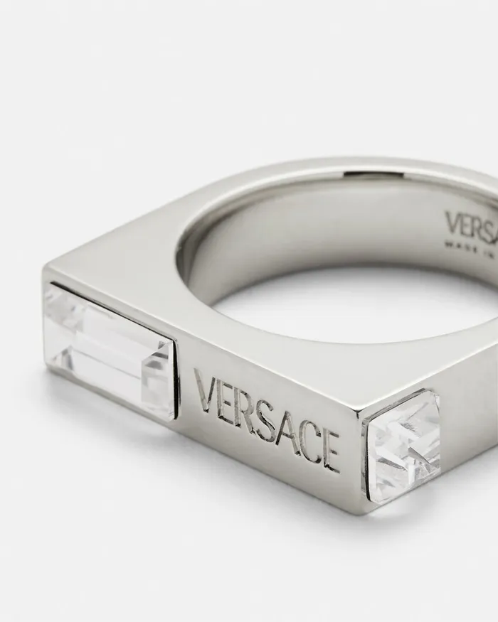 Versace Rings MenWomen Ring Silver