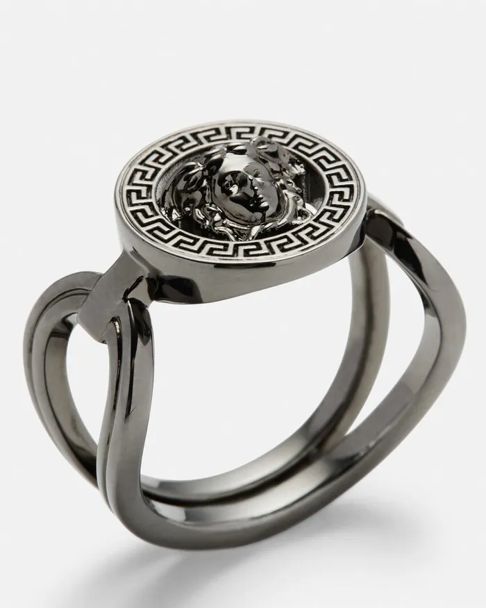 Versace Rings WomenMen Medusa 03995 Ring Silver