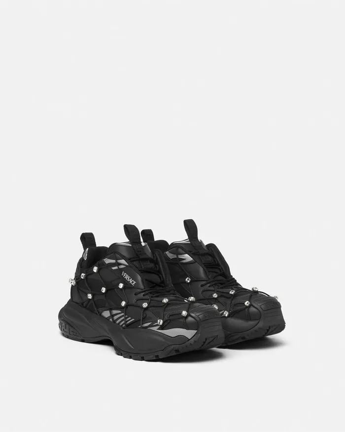 Versace Sneakers Women Mercury Mvs02 Sneakers Black