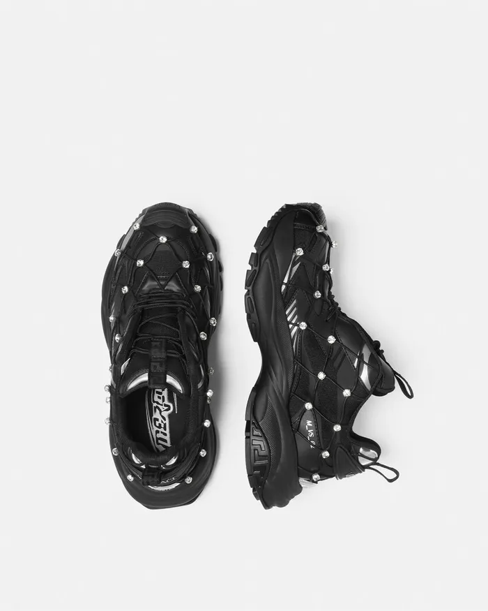 Versace Sneakers Women Mercury Mvs02 Sneakers Black