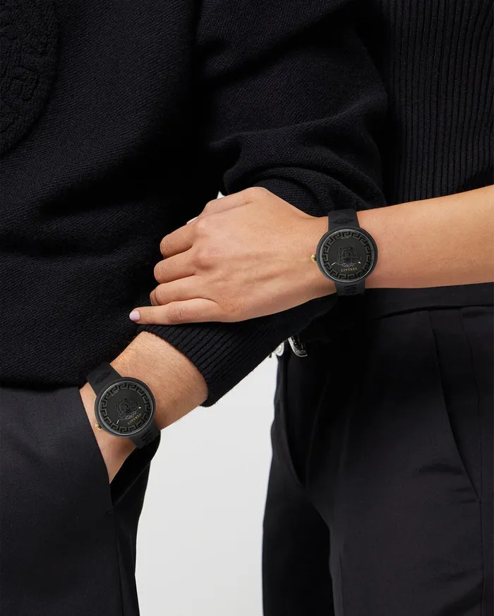 Versace Watches WomenMen Medusa Pop Watch Black