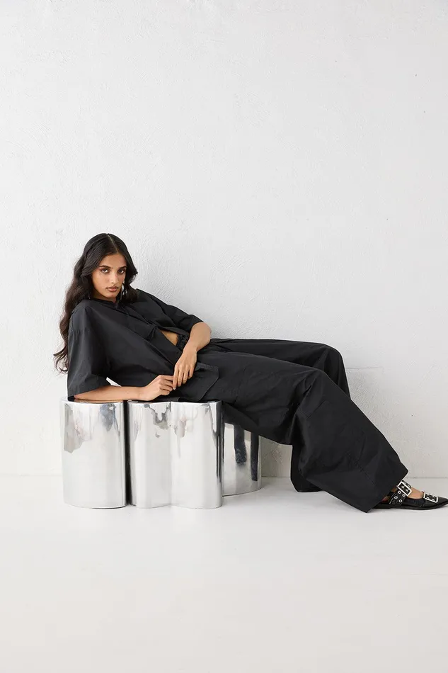 VRG GRL Amaya Pants Black Women Pants